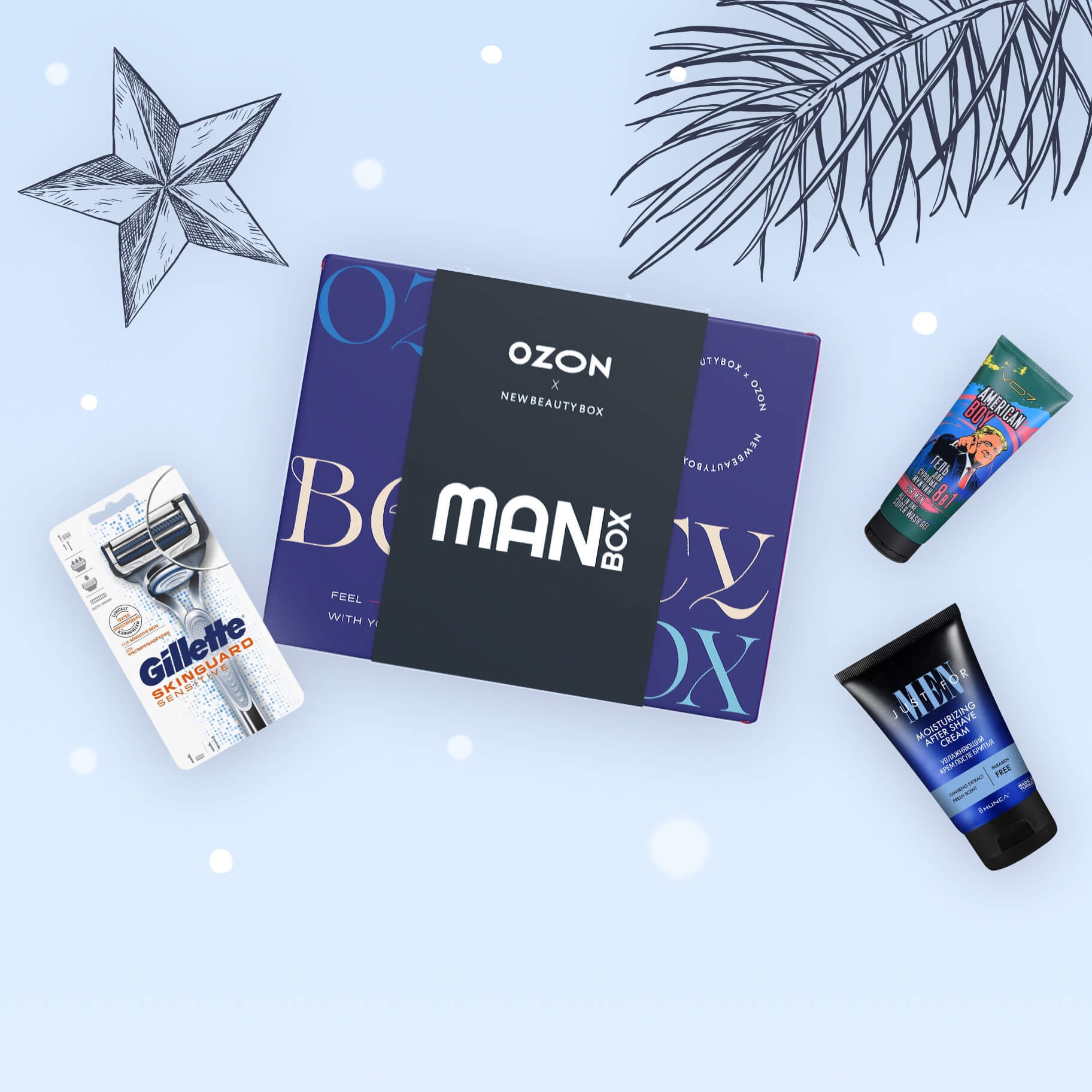 

NBB x OZON: Snow Man Box